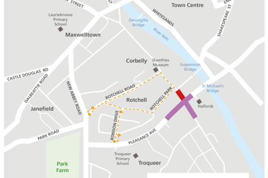 Troqueer Road Junction Improvements